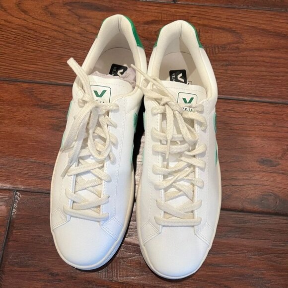 VEJA Men's Urca Cwl White Emeraude Sneaker Shoes Size 11.5 - Picture 5 of 9